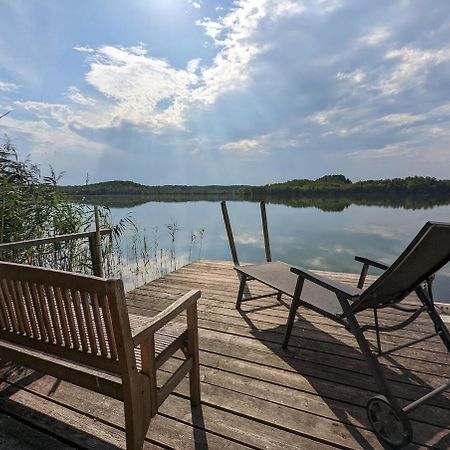 Modern Bungalow With Direct Lake Access And Fireplace Villa Zossen Exterior photo